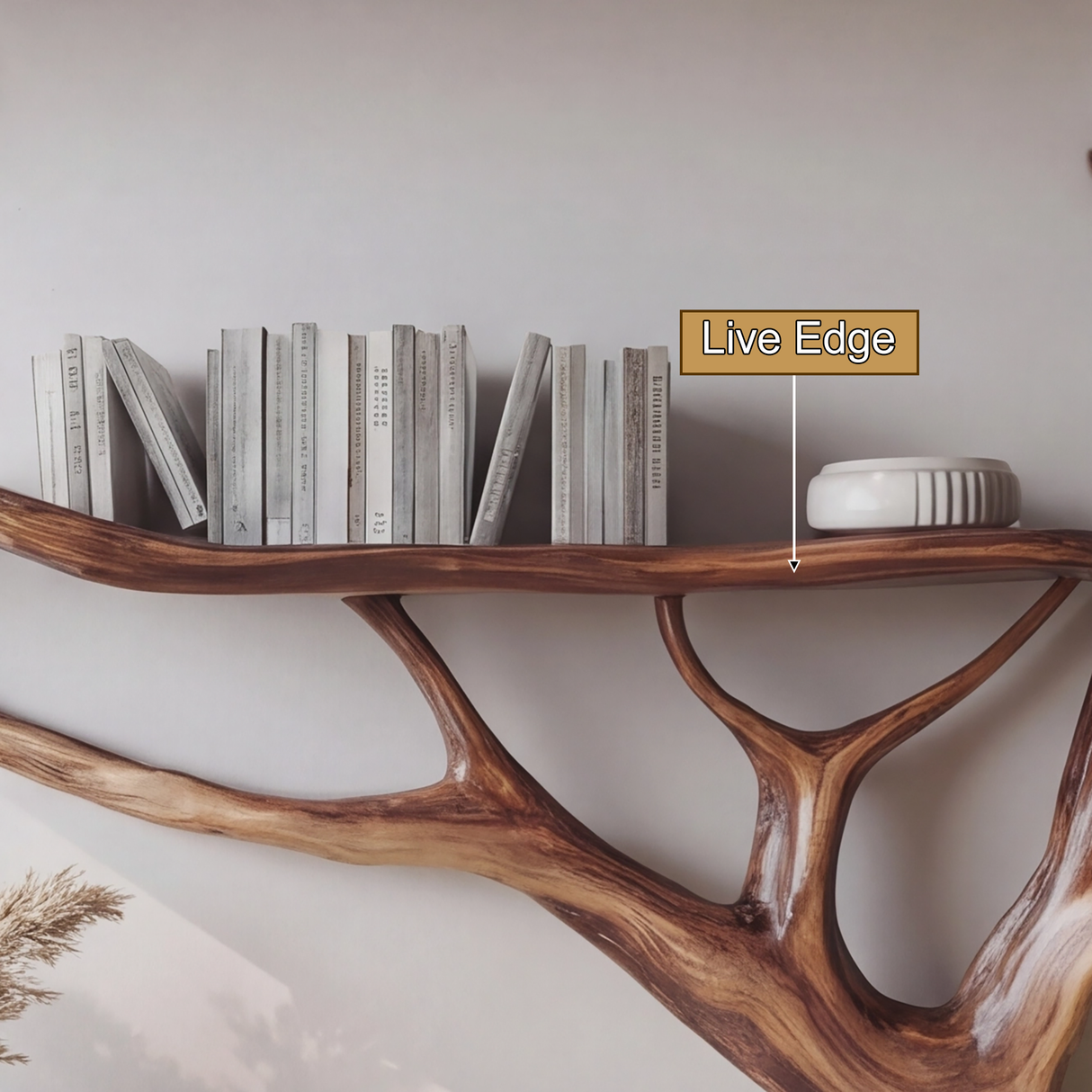 Arborform Sculpted Solid Wood Tree Bookshelf - Timberustic Tree Bookshelf