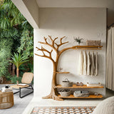 Arborin Treeform Solid Wood Entryway Organizer - Timberustic Entryway Organizer