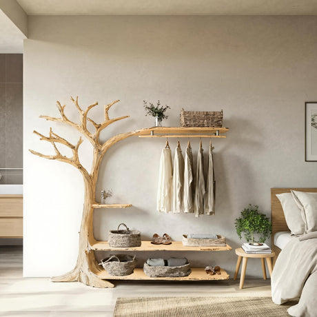 Arborin Treeform Solid Wood Entryway Organizer - Timberustic Entryway Organizer