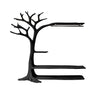 Arborin Treeform Solid Wood Entryway Organizer Black - Timberustic Entryway Organizer