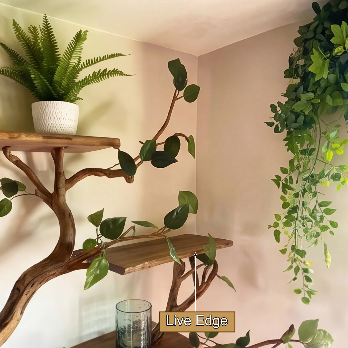 Arboris Botanical Handcrafted Tree Bookshelf - Timberustic Tree Bookshelf