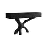 Arboris Branch-Leg Console Table with Modern Drawer Top