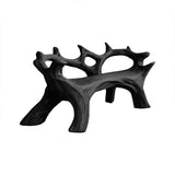 Arboris Driftwood Live Edge Outdoor Bench Black - Timberustic Bench