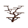 Arboris Flow-Branch Sculptural Tree Bookshelf Dark Walnut - Timberustic Tree Bookshelf