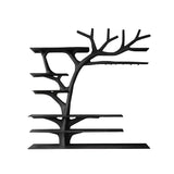 Arboris Flow Tree-Shaped Solid Wood Entryway Organizer Black - Timberustic Entryway Organizer