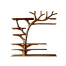 Arboris Flow Tree-Shaped Solid Wood Entryway Organizer Brown - Timberustic Entryway Organizer