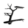Arboris Haven Tree-Shaped Solid Wood Entryway Organizer Black - Timberustic Entryway Organizer