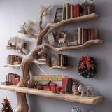 Arboris Lumen Wooden Tree Bookshelf - Timberustic Tree Bookshelf