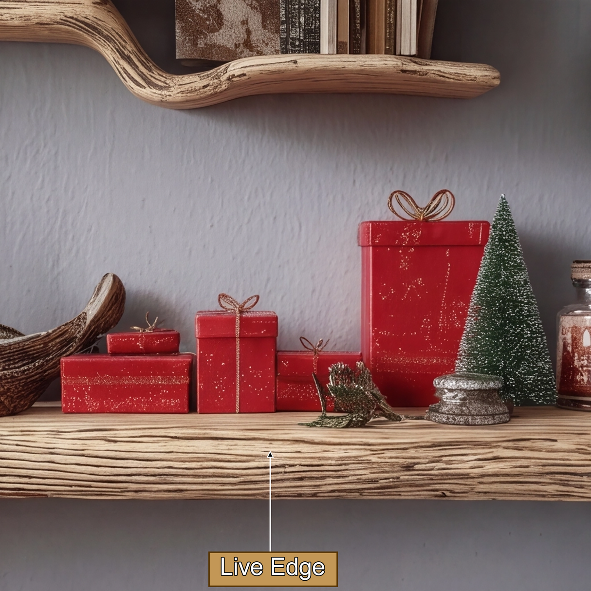 Arboris Lumen Wooden Tree Bookshelf - Timberustic Tree Bookshelf