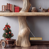 Arboris Lumen Wooden Tree Bookshelf - Timberustic Tree Bookshelf