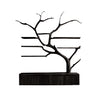 Arboris Organic Handcrafted Solid Wood Floating Bathroom Vanity with Branch Tree Shelves