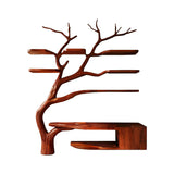 Arboris Organic Modern Solid Wood Bathroom Vanity with Tree Branch Shelfs