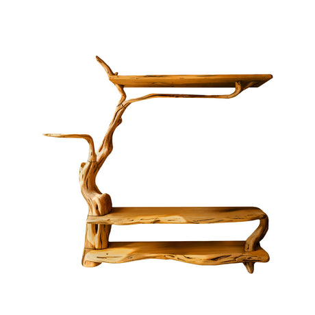 Arboris Root Tree-Shaped Solid Wood Entryway Organizer Teak - Timberustic Entryway Organizer