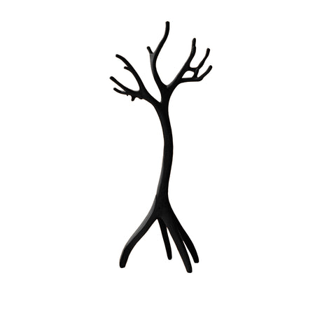 Arboris Sculpted Solid Wood Tree Coat Rack Black - Timberustic Tree Coat Rack