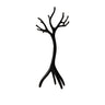 Arboris Sculpted Solid Wood Tree Coat Rack Black - Timberustic Tree Coat Rack