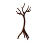 Arboris Sculpted Solid Wood Tree Coat Rack Dark Walnut - Timberustic Tree Coat Rack