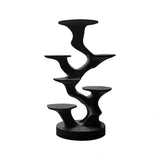 Arboris Solid Wood Tree-Inspired Cat Tree Shelf Black - Timberustic Tree-Inspired Cat Tree Shelf