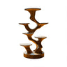 Arboris Solid Wood Tree-Inspired Cat Tree Shelf Brown - Timberustic Tree-Inspired Cat Tree Shelf