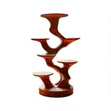 Arboris Solid Wood Tree-Inspired Cat Tree Shelf Mahogany - Timberustic Tree-Inspired Cat Tree Shelf