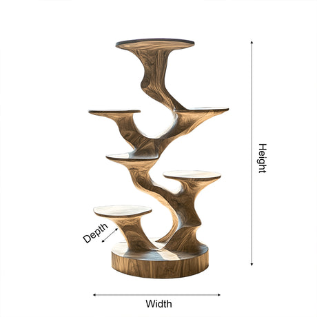 Arboris Solid Wood Tree-Inspired Cat Tree Shelf - Timberustic Tree-Inspired Cat Tree Shelf