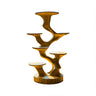 Arboris Solid Wood Tree-Inspired Cat Tree Shelf Teak - Timberustic Tree-Inspired Cat Tree Shelf