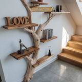 Arboris Tree-Form Sculptural Bookshelf - Timberustic Tree Bookshelf