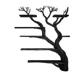 Arboris Vein Live Edge Solid Wood Tree Bookshelf