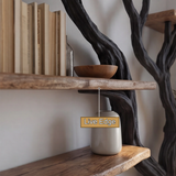 Arboris Vein Live Edge Solid Wood Tree Bookshelf - Timberustic Tree Bookshelf