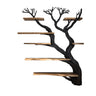 Arboris Vein Live Edge Solid Wood Tree Bookshelf