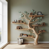 Arborleaf Sculpted Solid Wood Tree Bookshelf