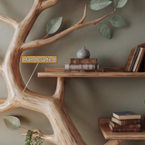 Arborleaf Sculpted Solid Wood Tree Bookshelf - Timberustic Tree Bookshelf