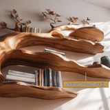 Arborlyn Handcrafted Tree-Inspired Wooden Bookshelf - Timberustic Tree Bookshelf