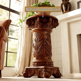 Ardellion Solid Wood Pedestal Stand - Timberustic Pedestal Stand