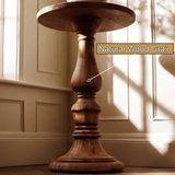 Ardellis Solid Wood Pedestal Stand SPA220436 - Timberustic Pedestal Stand