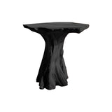 Arden Sculpted Solid Wood Pedestal Vanity Black - TimbeRustic Pedestal Vanity