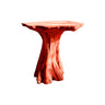 Arden Sculpted Solid Wood Pedestal Vanity Mahogany - TimbeRustic Pedestal Vanity