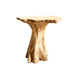 Arden Sculpted Solid Wood Pedestal Vanity Natural Oak - TimbeRustic Pedestal Vanity