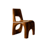 Arden Void Solid Wood Dining Chair Brown - Timberustic Dining Chair