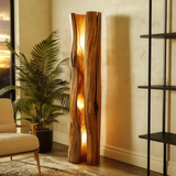 Ardorin Live Edge Solid Wood Floor Lamp - Timberustic Floor Lamp