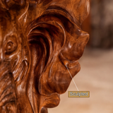 Arkenwald Handcrafted Elephant Pedestal Stand - Timberustic Pedestal Stand