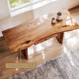 Arvello Handcrafted Solid Wood Desk with Drawers - Timberustic Desk With Drawers