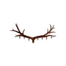 Arven Sculpted Solid Wood Wall Hook Rack Dark Walnut - Timberustic Wall Hook Rack