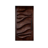 Arvexa Sculpted Solid Wood Rectangular Single Door Dark Walnut - Timberustic Door