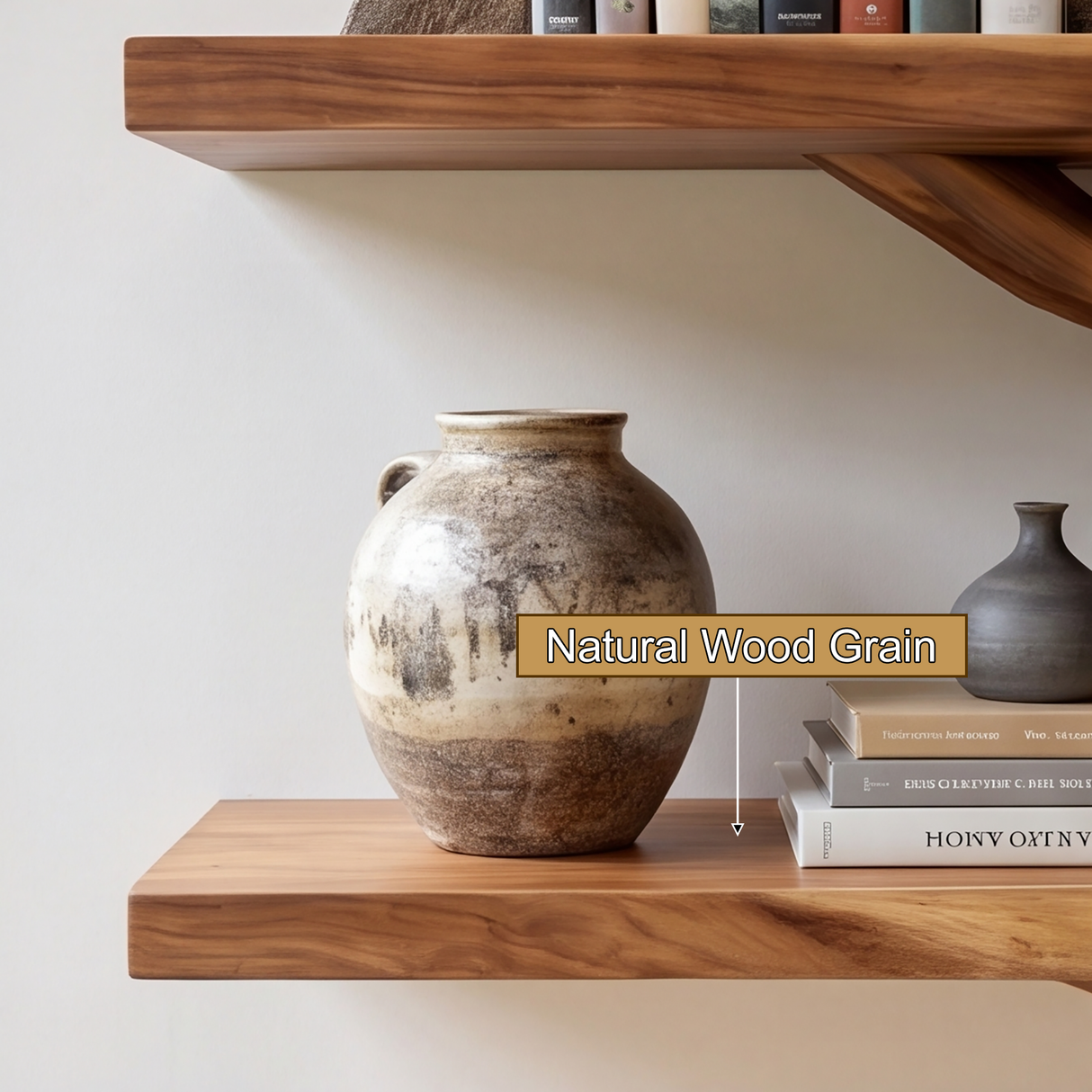 Ashenridge Handcrafted Solid Wood Tree Bookshelf