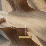 Ashenvale Handcrafted Solid Wood Tree Bookshelf