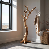 Ashgrove Sculpted Solid Wood Tree Coat Rack - Timberustic Tree Coat Rack