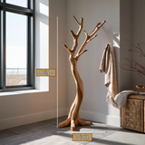 Ashgrove Sculpted Solid Wood Tree Coat Rack - Timberustic Tree Coat Rack