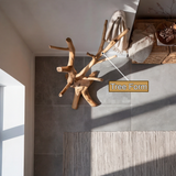 Ashgrove Sculpted Solid Wood Tree Coat Rack - Timberustic Tree Coat Rack