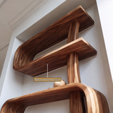 Asteron Handcrafted Solid Wood Bookshelf - Timberustic Bookshelf