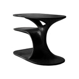 Audelle Fluid Form Solid Wood Record Player Stand